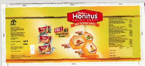 Dabur Honitus Mix Jumbo Pack Device mark 3061751 Trademark