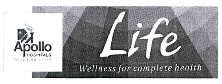 Apollo Hospital Life Device mark 3061794 Trademark