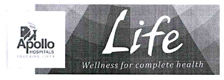 Apollo Hospital Life Device mark 3061795 Trademark