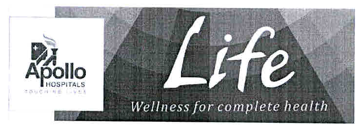 Apollo Hospital Life Device mark 3061797 Trademark