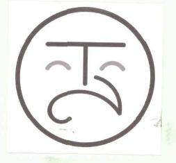 T2, Device Of Human Face Forming By Letter 'r' & Numeral '2' Device mark 3043022 Trademark