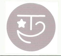 T2, Device Of Human Face With Star Forming By Letter 'r', Numeral '2' & Star Device mark 3043024 Trademark