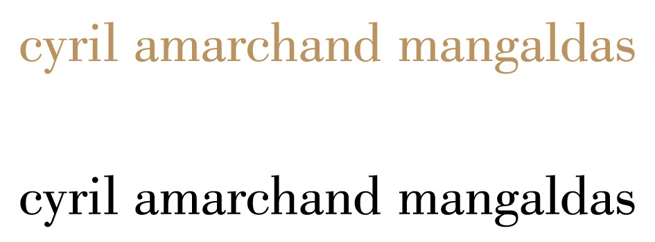 Cyril Amarchand Mangaldas Device mark 3032097 Trademark