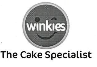 Winkies The Cake Specialist Device mark 3068349 Trademark