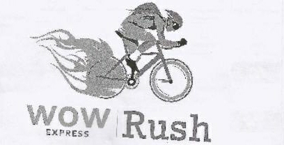 Wow Express Rush (label) Device mark 3048766 Trademark