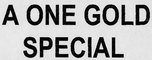 A One Gold Special Device mark 3051061 Trademark