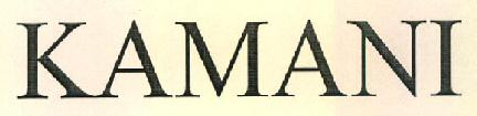 Kamani Device mark 3068397 Trademark