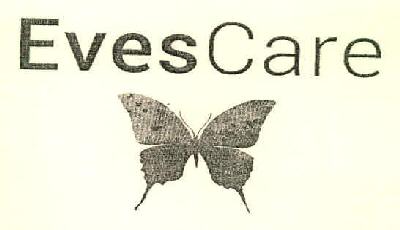 Evescare (device Of Butterfly) Device mark 3050644 Trademark