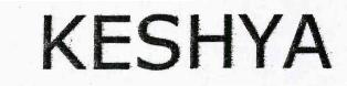 Keshya Device mark 3049640 Trademark