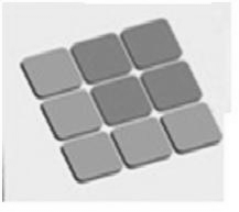 Logo Of Squares Of Lamifabs & Paper Device mark 3050379 Trademark