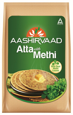 Aashirvaad Atta With Methi Device mark 3057750 Trademark