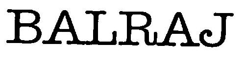 Balraj Device mark 3076711 Trademark