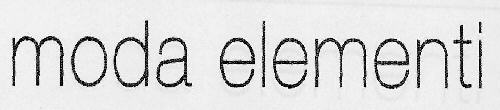 Moda Elementi Device mark 3075845 Trademark