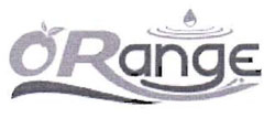 Orange With Device Of Water Drop Device mark 3047831 Trademark