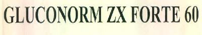 Gluconorm Zx Forte 60 Device mark 3077486 Trademark