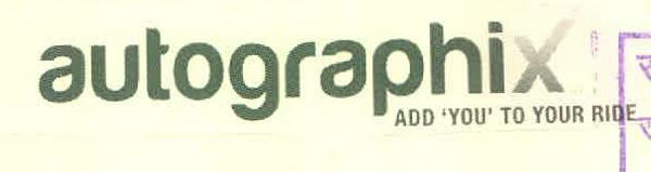 Autographix Add 'you' To Your Ride Device mark 3084014 Trademark