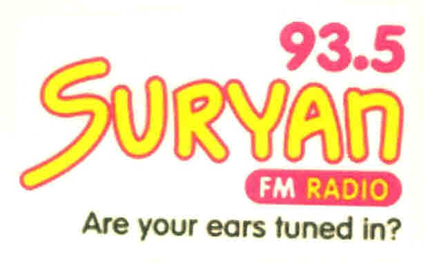 93.5 Suryan Fm Radio Device mark 3056649 Trademark