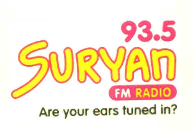 Suryan 93.5 Fm Radio Device mark 3056650 Trademark