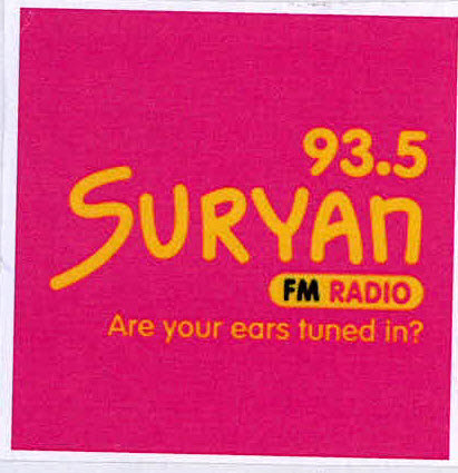 93.5 Suryan Fm Radio Device mark 3056659 Trademark