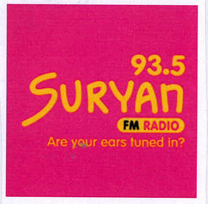 93.5 Suryan Fm Radio Device mark 3056672 Trademark