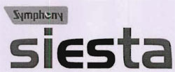 Symphony Siesta Device mark 3056540 Trademark