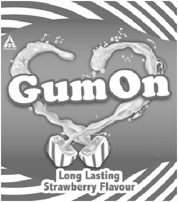 Gum On Long Lasting Strawberry Flavour Device mark 3064524 Trademark