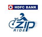 Hdfc Bank Zip Ride Label Device mark 3065498 Trademark