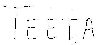 Teeta Device mark 3032987 Trademark