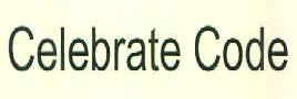 Celebrate Code Device mark 3070726 Trademark