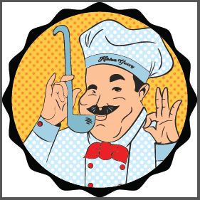 Kitchen Grocery (device Of Chef) Device mark 3070339 Trademark