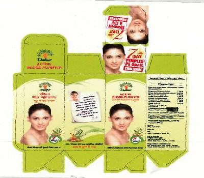 Dabur Activeblood Purifier Device mark 3072945 Trademark