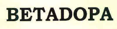 Betadopa Device mark 3072962 Trademark