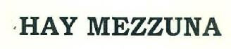 Hay Mezzuna Device mark 3078357 Trademark