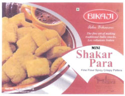 Bikaji With Miscellaneous Device Device mark 3090992 Trademark