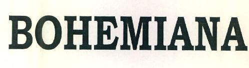 Bohemiana Device mark 3099461 Trademark