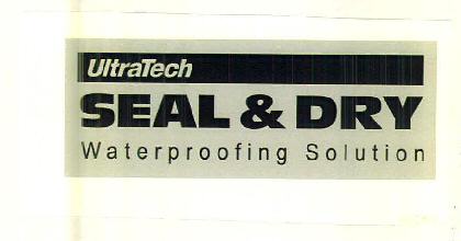 Ultratech Seal & Dry Device mark 3086198 Trademark