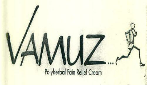 Vamuz... Polyherbal Pain Relief Cream Device mark 3089297 Trademark