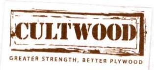 Cultwood (label) Device mark 3087159 Trademark