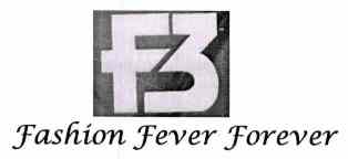 Fashion Fever Forever, F3 (logo) Device mark 3094823 Trademark
