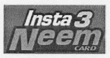 Insta 3 Neem Card Device mark 3098079 Trademark