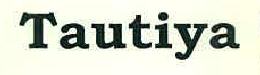 Tautiya Device mark 3111019 Trademark