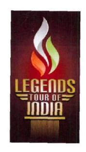 Legends Tour Of India (label) Device mark 3071884 Trademark