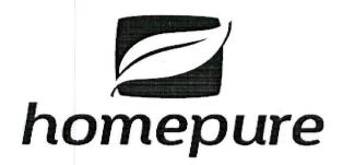 Homepure Device mark 3123341 Trademark
