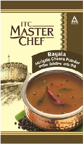 Itc Master Chef Rayala Miriyala Chaaru Powder Device mark 3113509 Trademark