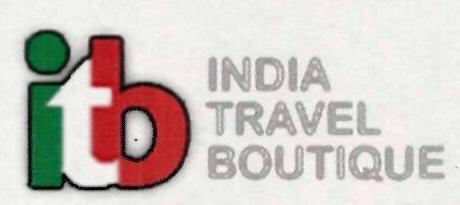 Itb India Travel Boutique Device mark 3105549 Trademark