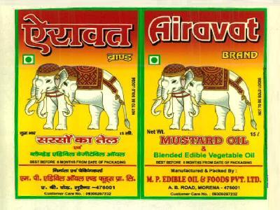 Airavat Brand Mustard Oil Device mark 3079760 Trademark