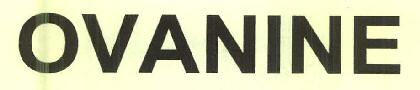 Ovanine Device mark 3079772 Trademark