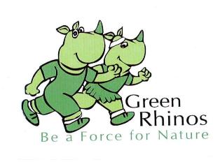 Green Rhinos (label) Device mark 3119880 Trademark