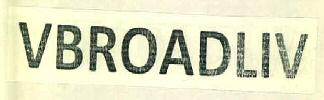 Vbroadliv Device mark 3087479 Trademark