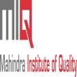 Miq Mahindra Institute Of Quality Device mark 3137700 Trademark